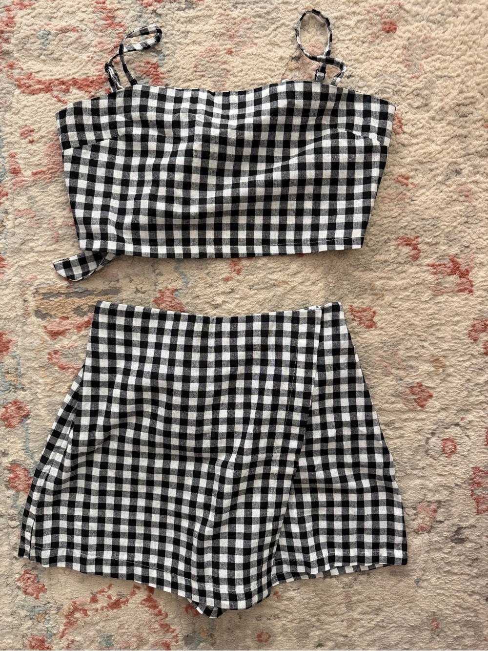gingham set